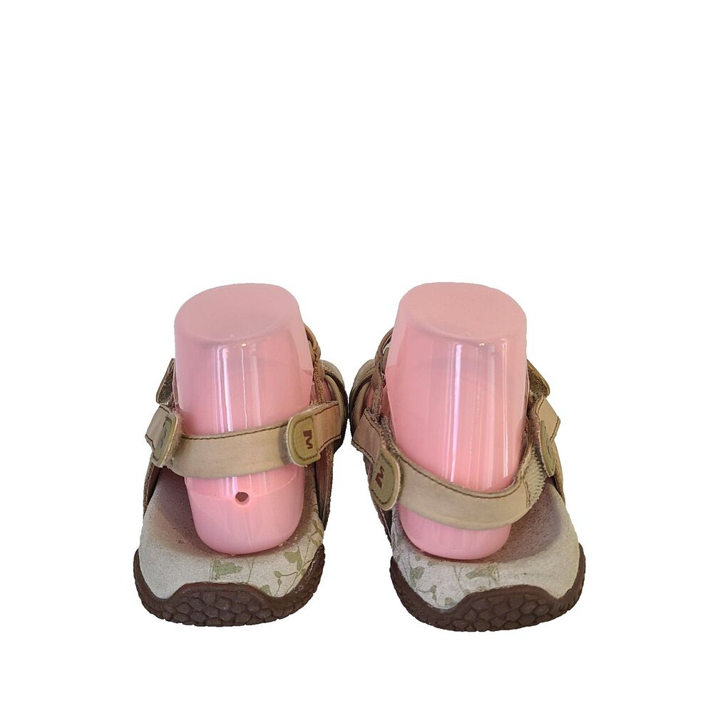 Merrell Siena Tan Leather Strappy Sandals Womens 7 Boho Gorpcore Hiking Granola - Picture 3 of 8